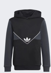 Hanorac copii unisex Adidas IC6228 Negru 7-8 ani 122-128 CM 