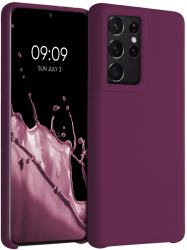 Husa pentru Samsung Galaxy S21 Ultra Silicon Violet 54074.187 