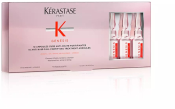 Tratament fortifiant anti-cadere a parului sub forma de fiole Kerastase Genesis 10 x 6 ml 