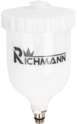 Vas plastic rezerva pentru pistol vopsit C0857 0.6 L Richmann  