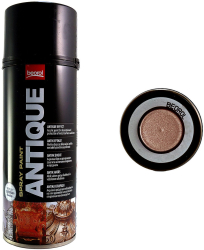Vopsea spray acrilic foarte groasa cu efect antic rosiatic Antique Red Rosso 400ml 