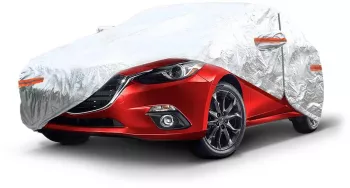 Prelata pentru Autoturisme culoare argintie marimea XL 530 x 180 x 120cm 