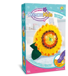 Set creatie perna pentru copii Dream Kids Floarea Soarelui 