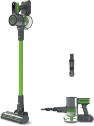 Aspirator vertical fara fir Polti Forzaspira D-Power SR500 Multiciclonic 0.6l Motor Digital 3 Programe Autonomie Lucru 40 min Verde 