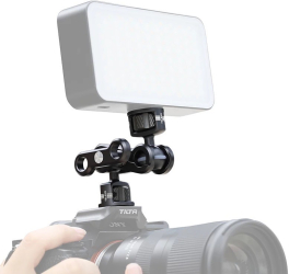 Brat articulat Telesin montare accesorii la camera foto DSLR negru 