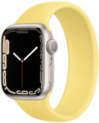 Bratara silicon tip solo loop marca THD pentru Apple Watch 41mm seria 7 si seria 8 marimea S lungime incheietura mana 158-177 mm culoarea 
