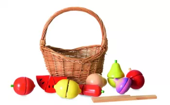 Cos cu fructe de feliat Egmont Toys