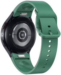 Curea din silicon 20 mm marca THD pentru Galaxy Watch6/Classic Galaxy Watch5/Pro culoarea verde 