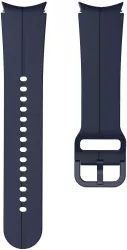Curea din silicon 20 mm THD pentru Samsung Galaxy Watch 5 44 mm/40 mm si Samsung Galaxy Watch 5 Pro 45 mm model Dynamic Sport culoarea alb 