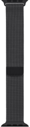 Curea metalica milanese marca THD pentru Apple Watch 45 mm seria 7 si seria 8 marime universala culoarea negru 