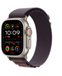 Curea smartwatch THD Alpine Loop pentru Apple Watch Ultra2 49 mm Apple Watch 46 mm seria 10 marime universala catarama gri Indigo 