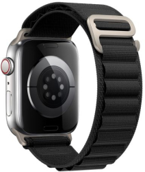 Curea THD Alpine Loop compatibila Apple Watch Ultra2 49 mm Apple Watch 45 mm seria 9 Apple Watch SE 44 mm marime universala culoarea ne 