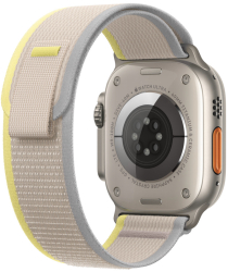 Curea THD Trail Loop compatibila cu Apple Watch Ultra 49 mm/Apple Watch 42/44/45 mm marime M/L culoarea bej 