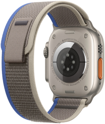 Curea THD Trail Loop compatibila cu Apple Watch Ultra 49 mm/Apple Watch 42/44/45 mm marime M/L culoarea gri 