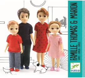 Figurine familie Dragii bunici Djeco 