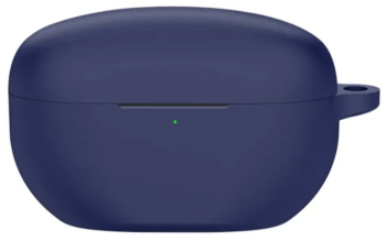 Husa din silicon marca THD pentru castile wireless Sony WF-1000XM5 carabina inclusa culoarea albastru 