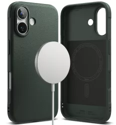 Husa pentru iPhone 16 Plus - Ringke Onyx MagSafe - Dark Green