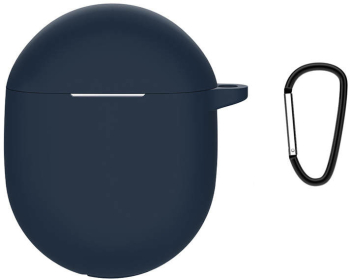 Husa pentru protectia castilor Google Pixel Buds Pro silicon albastru denim 