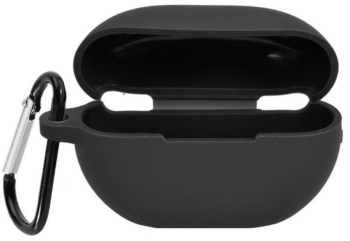 Husa pentru protectia castilor stereo wireless Huawei FreeBuds Pro culoarea negru cu carlig prindere 