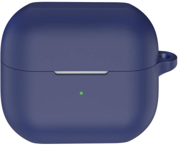 Husa protectie casti wireless THD compatibila Samsung Galaxy Buds3 Pro Samsung Galaxy Buds3 albastra 