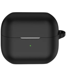 Husa protectie casti wireless THD compatibila Samsung Galaxy Buds3 Pro Samsung Galaxy Buds3 neagra 