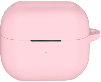 Husa protectie casti wireless THD compatibila Samsung Galaxy Buds3 Pro Samsung Galaxy Buds3 roz 