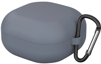 Husa THD pentru protectia castilor Samsung Galaxy Buds2 Pro culoarea gri cu carlig de prindere 
