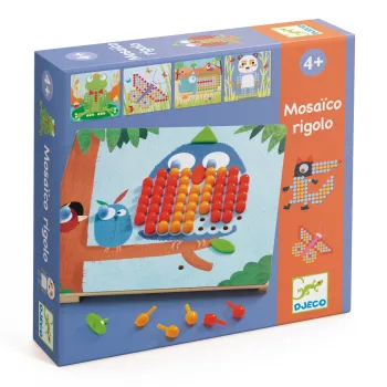 Joc educativ Mosaic rigolo Djeco 