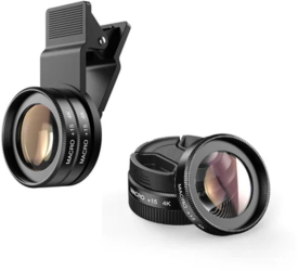 Lentila macro profesionala Apexel APL-1530XM compatibila iPhone 16 Samsung S25 Samsung S24 Huawei Honor Motorola zoom 15-30x 