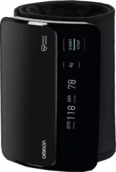 Tensiometru de brat Omron HEM-7600T-E All -In-One Bluetooth Oled Display 22-42cm App Negru 