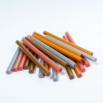Baton termoadeziv -7 x 100 mm - coloare metalica - 10 buc/pachet 