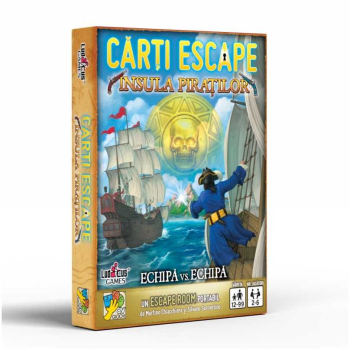 Carti Escape - Insula Piratilor ISBN 978-606-94986-9-9 