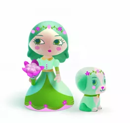 Figurina Arty Toys Printesa Luna & Blue Djeco 