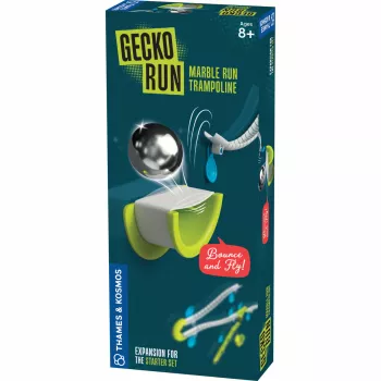 Kit STEM Trambulina - extindere pentru cursa cu obstacole cu bila metalica Thames and Kosmos 