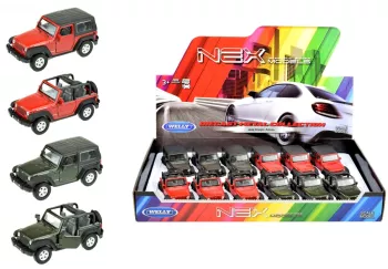 Masina Jeep Wrangler Rubicon Welly - Toi-Toys 
