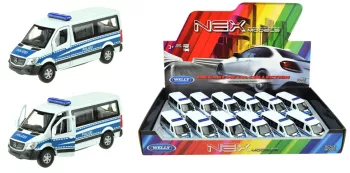 Masina Mercedes Benz Sprinter politie Welly - Toi-Toys 