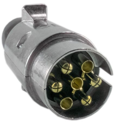 Mufa metalica remorca 7 pin 12V Carguard pentru remorca sau trailer 