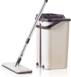 Set de curatare - MOP carpa din microfibra + galeata 