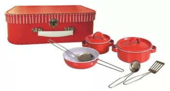 Set vase metalice rosii Egmont Toys 