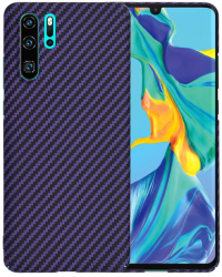 Husa pentru Huawei P30 Pro / P30 Pro New Edition - Techsuit Carbonite FiberShell - Purple 