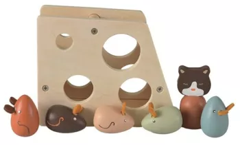 Joc de stivuire Cascavalul Pisica si soriceii Egmont Toys 