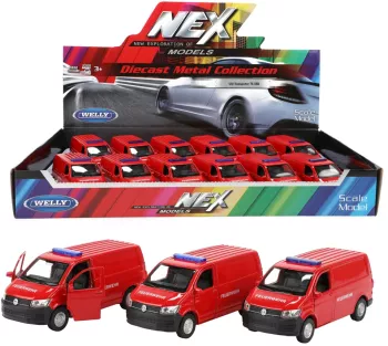 Masina Volkswagen Transporter T6 Van Welly - Toi-Toys 