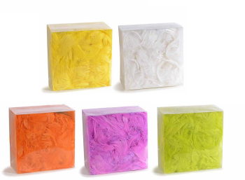 Set 5 cutii Pene multicolore 5x20 g 