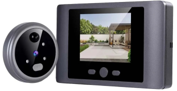 Vizor cu Sonerie si Camera TSS-100PC Ecran IPS 2.8 inch Interfon Detectia Miscarii Vedere Nocturna Slot Card SD 