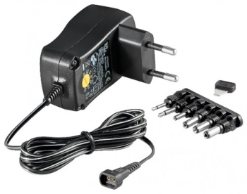 Alimentator 3-12V 600mA 6 mufe Goobay 