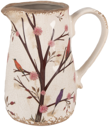 Carafa decorativa ceramica multicolora Forest 16x12x18 cm 