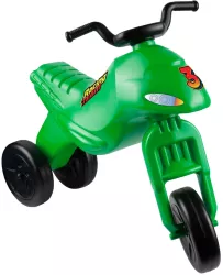 Motocicleta fara pedale verde - ROBENTOYS 