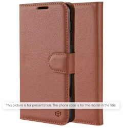 Husa pentru Samsung Galaxy A56 5G - Techsuit Leather Folio - Brown 
