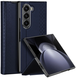 Husa pentru Samsung Galaxy Z Fold SE - Dux Ducis Bril with Pencil Holder - Blue 