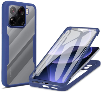 Husa pentru Xiaomi 15 Pro + Folie - Techsuit ColorVerse 360 Series - Blue 